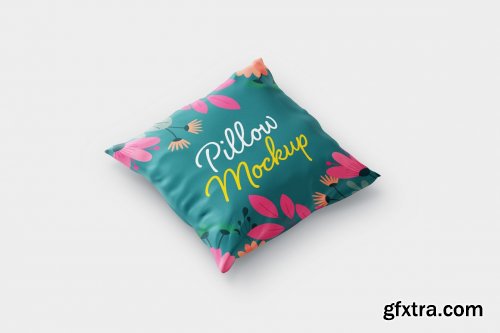 CreativeMarket - Pillow Cover Mockup Set | Textile 5715540