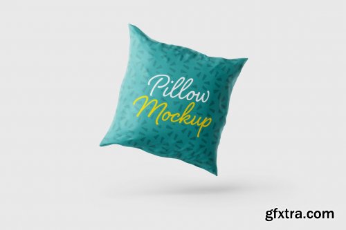 CreativeMarket - Pillow Cover Mockup Set | Textile 5715540