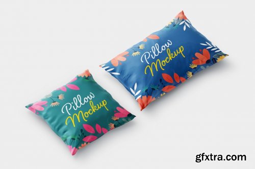 CreativeMarket - Pillow Cover Mockup Set | Textile 5715540