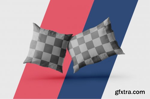 CreativeMarket - Pillow Cover Mockup Set | Textile 5715540