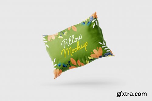 CreativeMarket - Pillow Cover Mockup Set | Textile 5715540