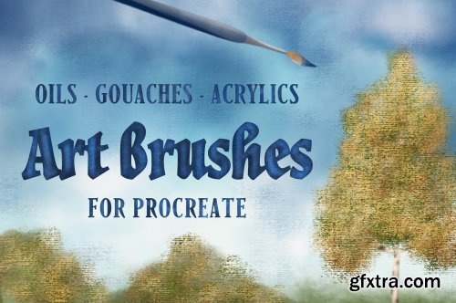 CreativeMarket - Procreate Brushes Megabundle 5177864