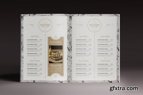 Classy Food Menu 7 Template