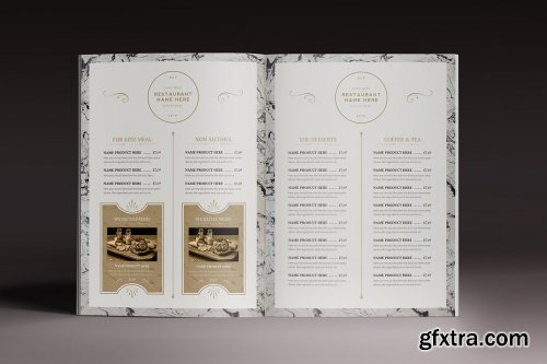 Classy Food Menu 7 Template