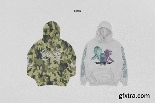 CreativeMarket - Hoodie 2 Mockup 5527756