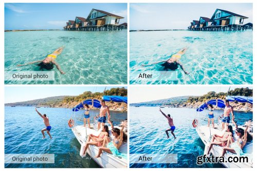 CreativeMarket - Travel Beach Lightroom Presets 5157497