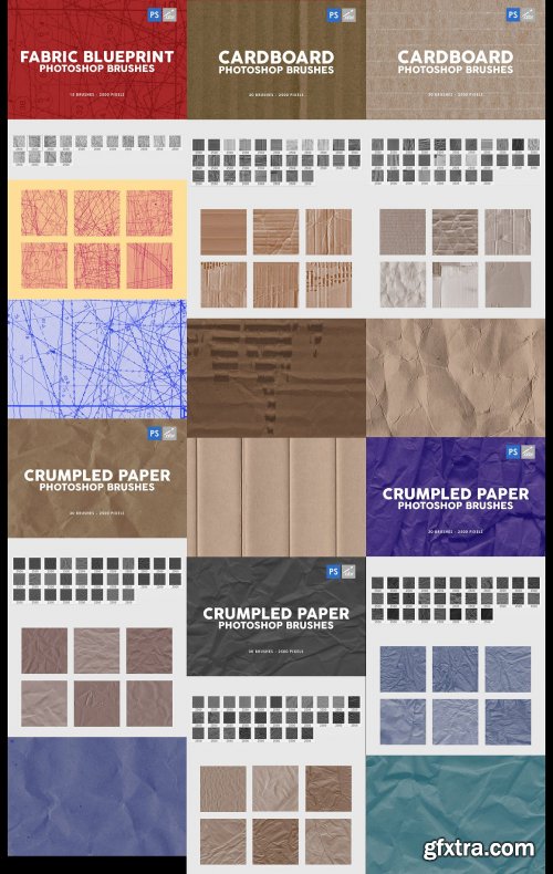 CreativeMarket - 3000 Photoshop Stamp Brushes Bundle 5657270