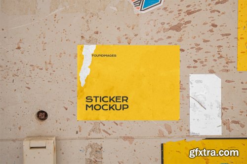 CreativeMarket - 47 sticker mockup bundle vol 2 5358460