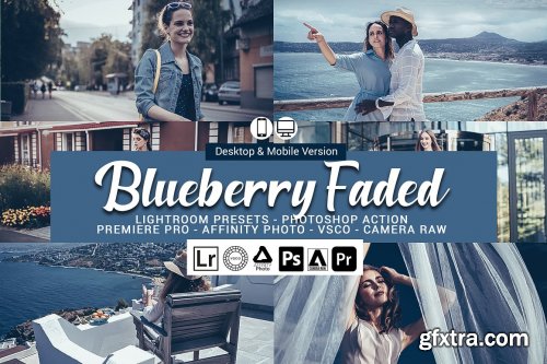 CreativeMarket - Blueberry faded Presets 5693268