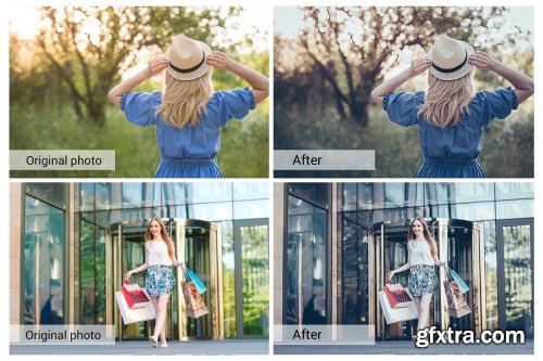 CreativeMarket - Blueberry faded Presets 5693268