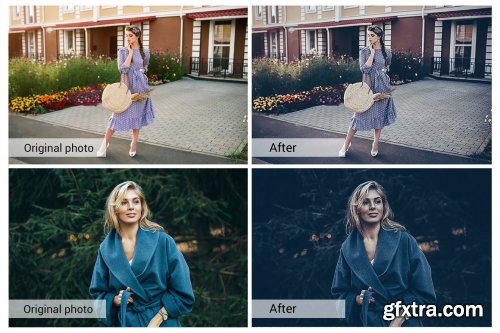 CreativeMarket - Blueberry faded Presets 5693268