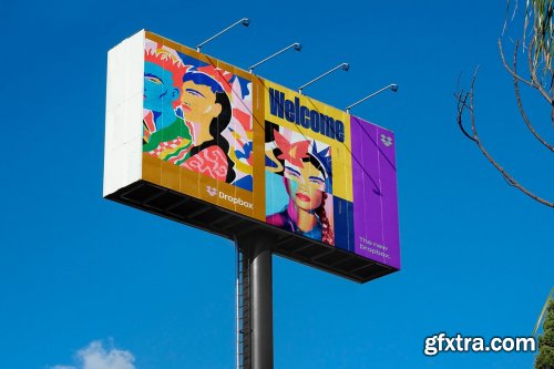 CreativeMarket - 16 Billboard Street Mockups - PSD 5700025