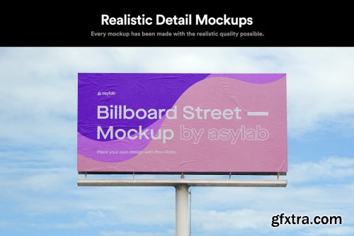 CreativeMarket - 16 Billboard Street Mockups - PSD 5700025