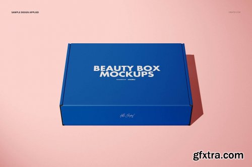 CreativeMarket - Mailing Box 3 Mockup Set 1601398