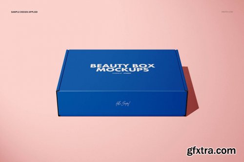 CreativeMarket - Mailing Box 3 Mockup Set 1601398