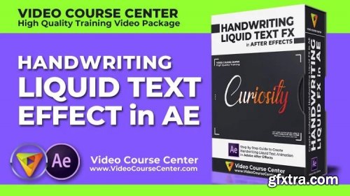  Motion Graphics: Create Amazing Handwriting Liquid Text Effect in After Effects 