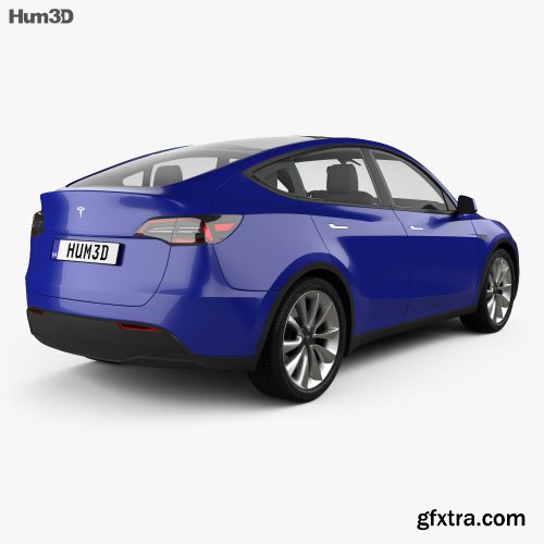 Tesla Model Y 2021 3D model