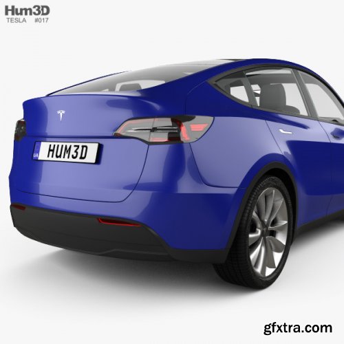 Tesla Model Y 2021 3D model