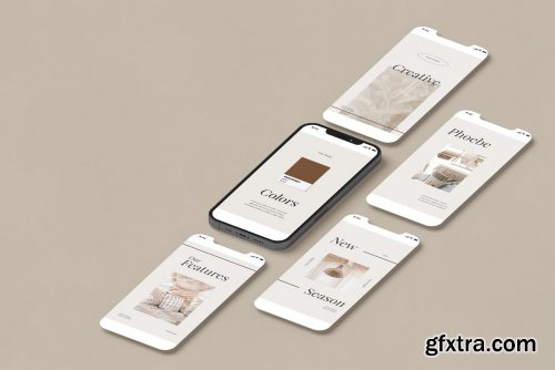 Phone 12 Showcase Mockup Vol.3