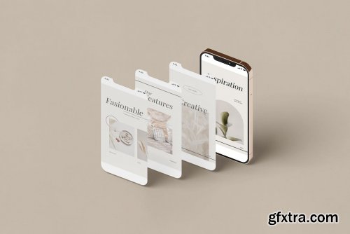 Phone 12 Showcase Mockup Vol.4