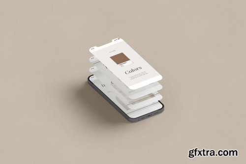 Phone 12 Showcase Mockup Vol.4