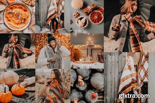 CreativeMarket - 6 AUTUMN LIGHTROOM PRESETS 5593838