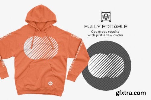 CreativeMarket - Independent SS4500 Hooded Mockups 5596372