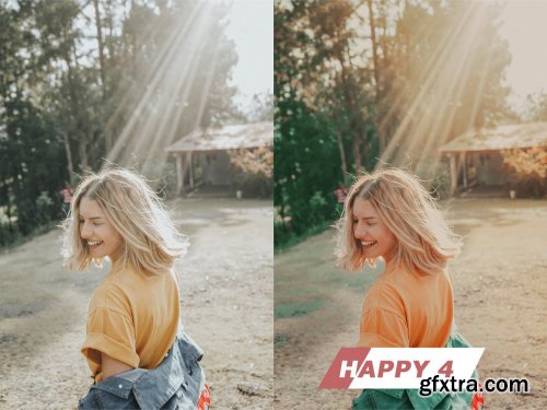 CreativeMarket - Happy Photoshop Actions 5432723