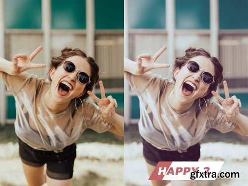 CreativeMarket - Happy Photoshop Actions 5432723