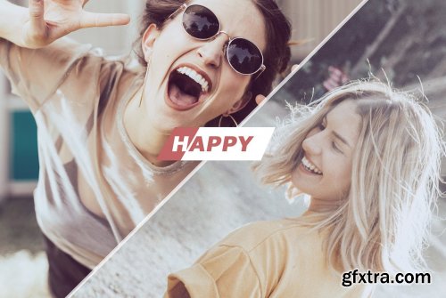 CreativeMarket - Happy Photoshop Actions 5432723