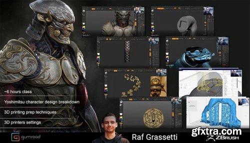 Gumroad – Statues/Collectibles and 3D Printing Class by Raf Grassetti