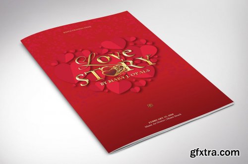  CreativeMarket - Valentines Love Story Program Word 562171