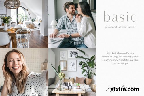 CreativeMarket - Basic Lightroom Preset Pack 5552546