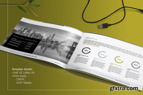 CreativeMarket - Business Brochure InDesign Template 5554706