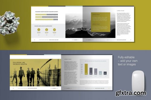 CreativeMarket - Business Brochure InDesign Template 5554706