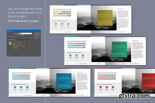 CreativeMarket - Business Brochure InDesign Template 5554706