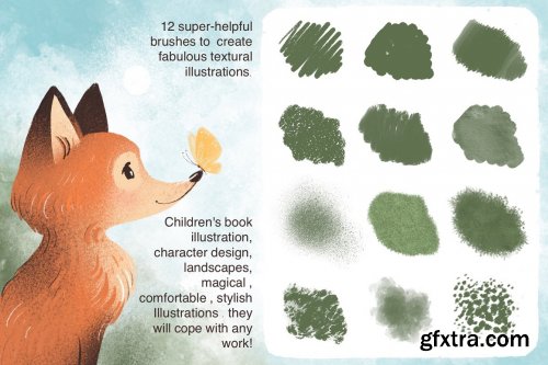 CreativeMarket - BUNDLE. Brushes for Procreate