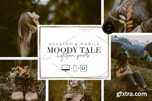 CreativeMarket - MOODY TALE - Lightroom Presets 5667429