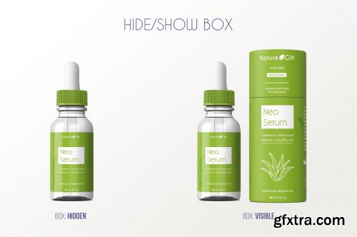 CreativeMarket - Dropper Box Mockup v. 30ml-C 5558416