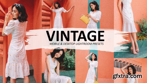 CreativeMarket - Vintage Preset For Lightroom 5585593