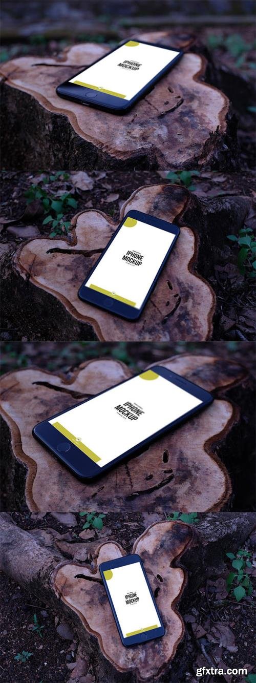 Realistic Iphone Mockup