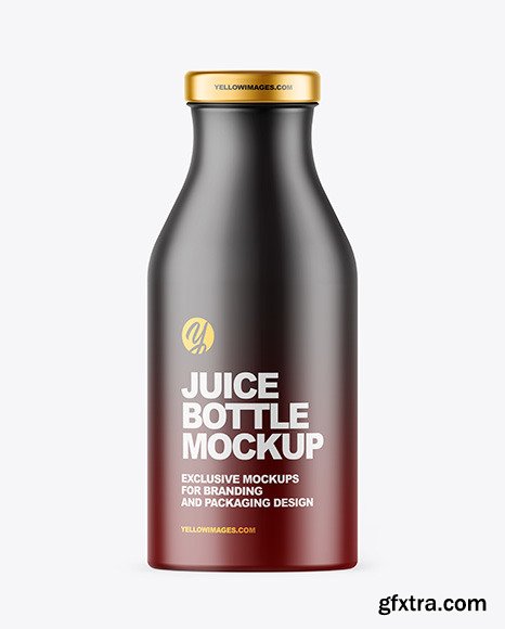 Matte Juice Bottle Mockup 71181