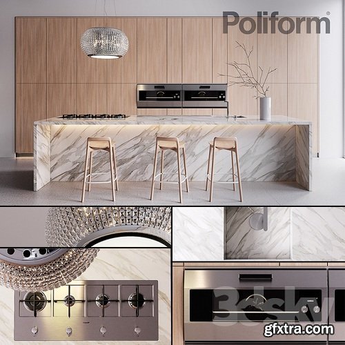 Kitchen Poliform Varenna Trail 2