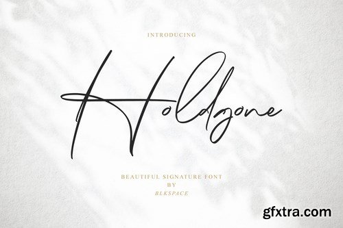 Holdgone Font