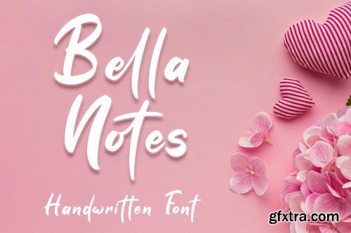 Bella Notes - Handwritten Font