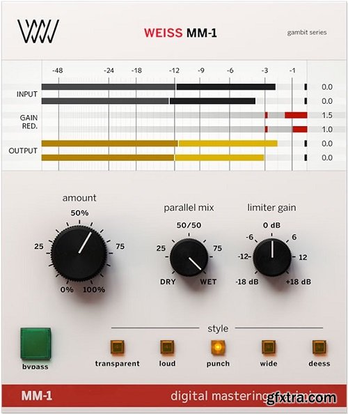 Softube Weiss MM-1 Mastering Maximizer v2.5.9