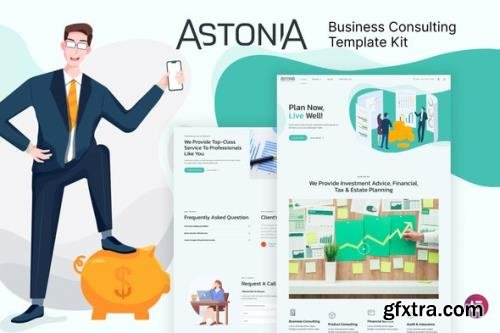 ThemeForest - Astonia v1.0.0 - Business Consulting Elementor Template Kit - 29901802