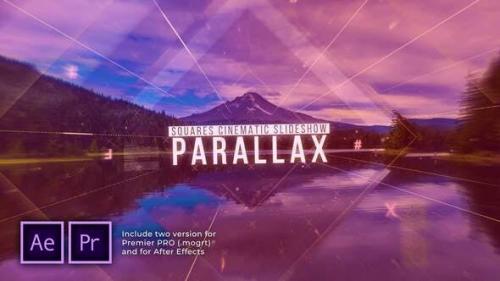 Videohive - Squares Cinematic Parallax Slideshow