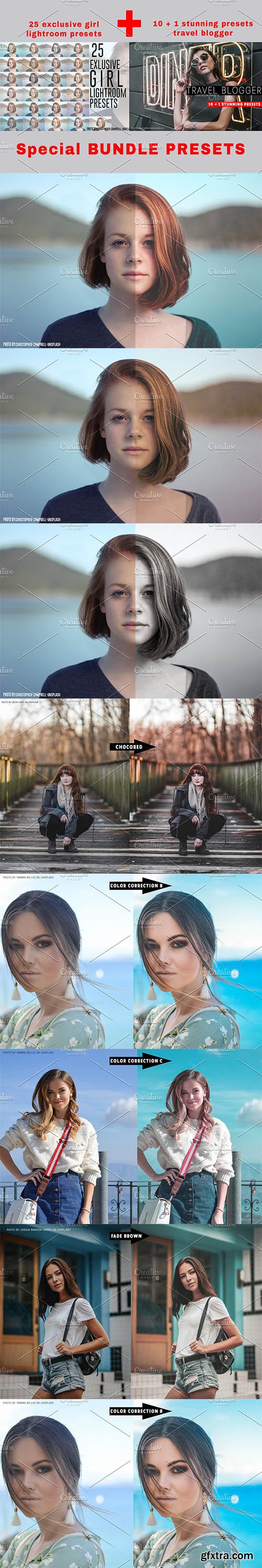 CreativeMarket - Special Bundle 36 Presets 5459388