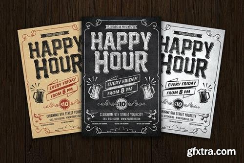 Happy Hour Flyer